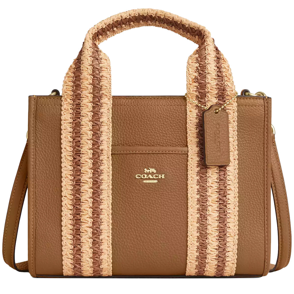 Coach Smith Tote Bag 24- Honey Brown Multi CBG91