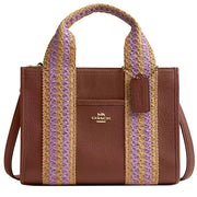 Front View of Coach Smith Tote Bag 24- Redwood Multi CBG91