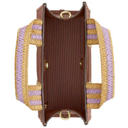 Interior View of Coach Smith Tote Bag 24- Redwood Multi CBG91