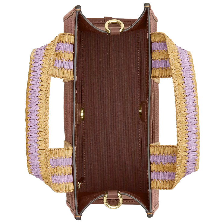 Interior View of Coach Smith Tote Bag 24- Redwood Multi CBG91