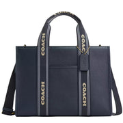 Front View of Coach Smith Tote Bag - Denim Multi CBM10