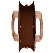 Interior View of Coach Smith Tote Bag - Redwood Multi CBG90