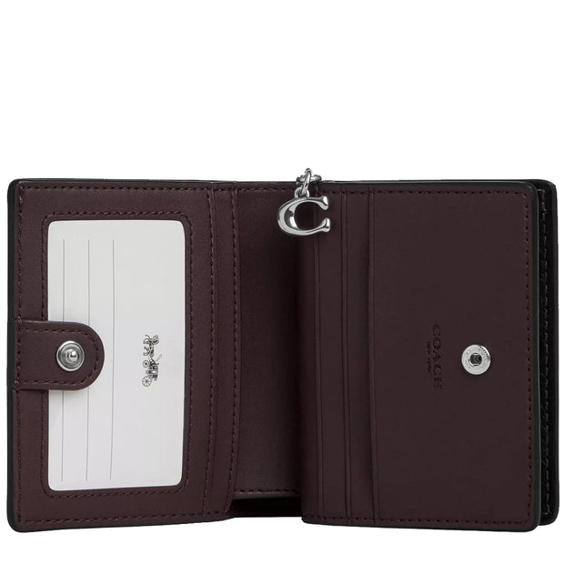 Interior View of Coach Snap Wallet - Black CBO77