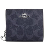 Buy Coach Snap Wallet In Signature Canvas in Denim/ Midnight Navy C3309 Online in Singapore | PinkOrchard.com