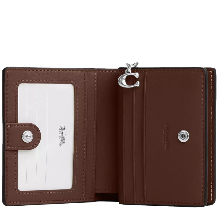 Buy Coach Snap Wallet In Signature Canvas With Banana Print in Khaki/ Dark Saddle CR942 Online in Singapore | PinkOrchard.com