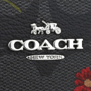 Buy Coach Snap Wallet In Signature Canvas With Country Floral Print in Graphite/ Deep Berry CM973 Online in Singapore | PinkOrchard.com