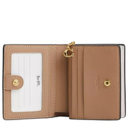 Buy Coach Snap Wallet In Signature Canvas With Floral Print in Light Khaki/ Chalk Multi CR969 Online in Singapore | PinkOrchard.com