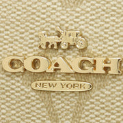 Buy Coach Snap Wallet In Signature Canvas in Light Khaki/ Light Saddle C3309 Online in Singapore | PinkOrchard.com