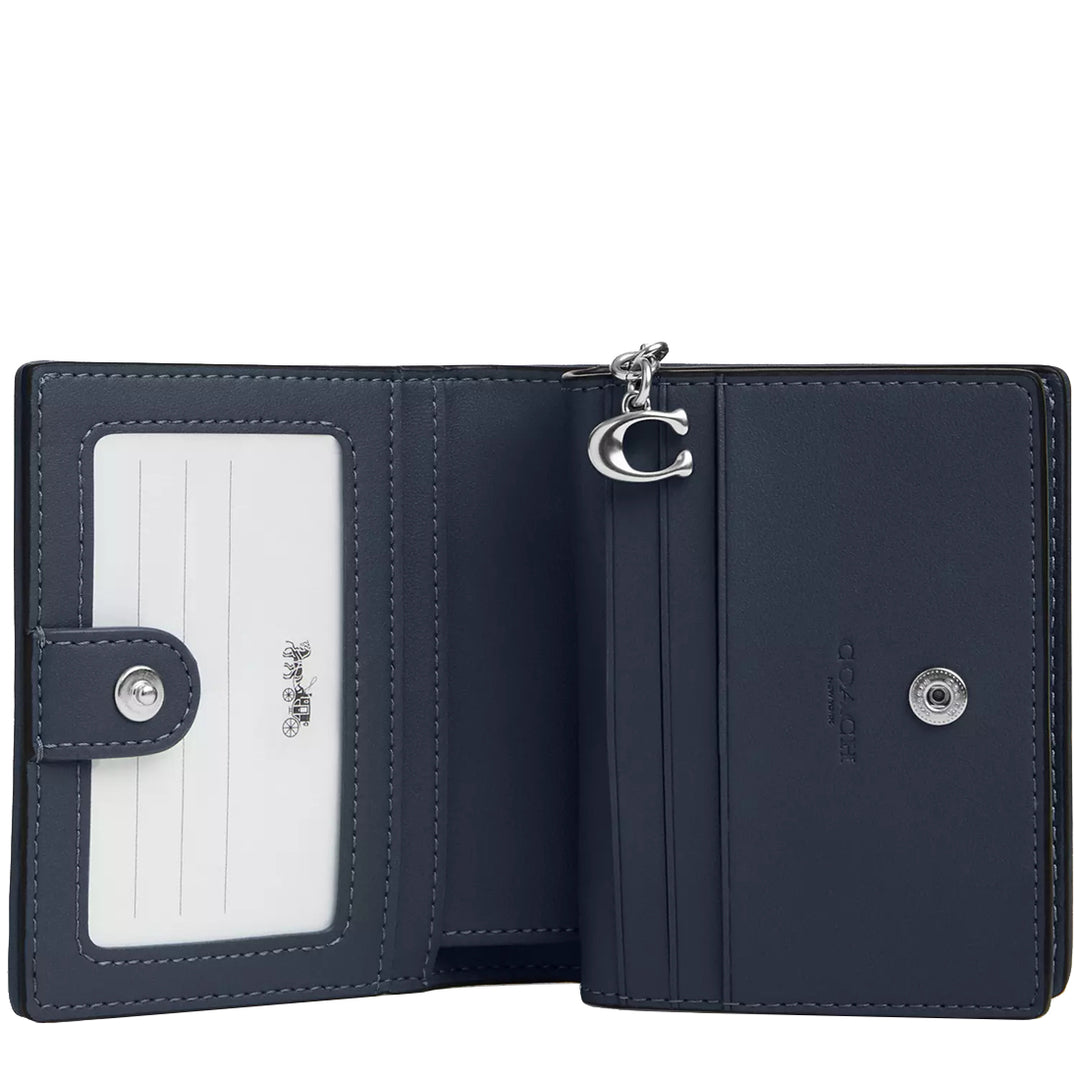 Buy Coach Snap Wallet In Signature Jacquard in Denim Dark Denim CU401 Online in Singapore PinkOrchard