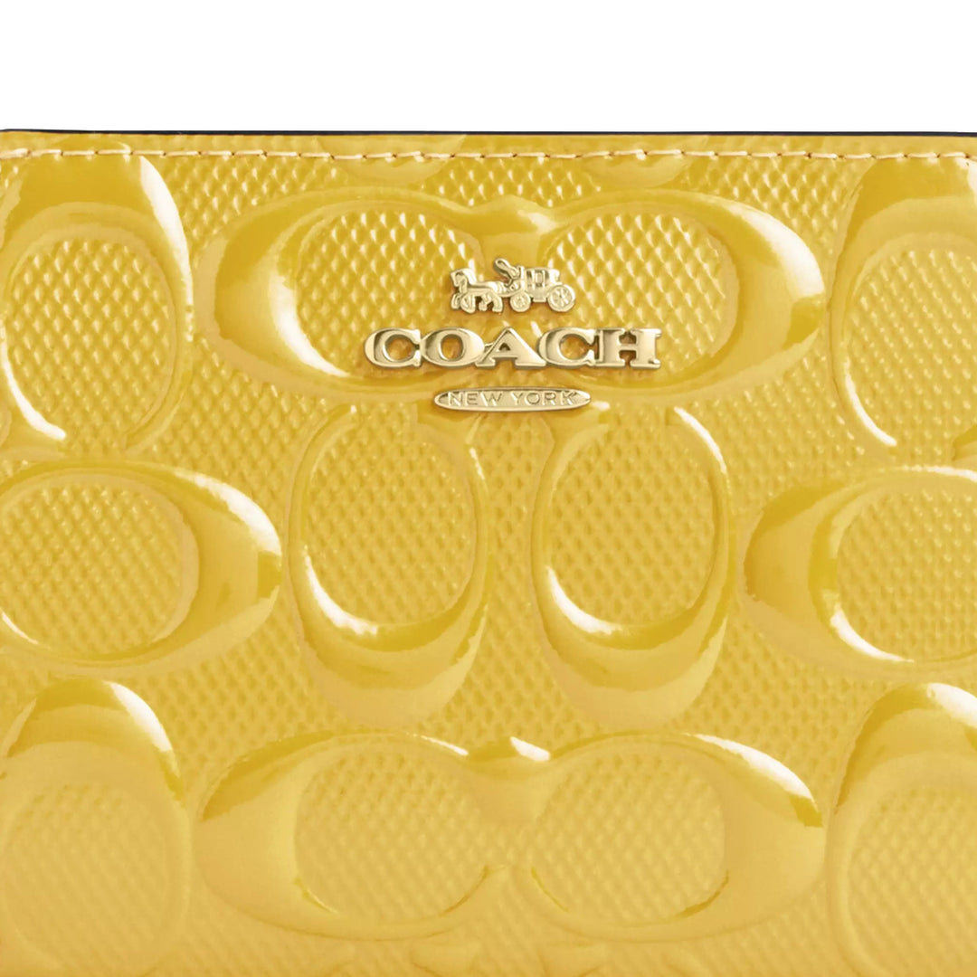 Buy Coach Snap Wallet In Signature Leather in Gold CT982