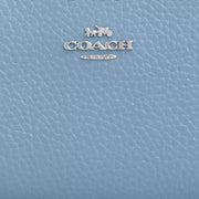 Closeup of Coach Snap Wallet - Pool CBO77