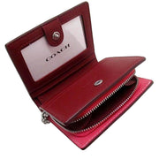 Interior View of Coach Snap Wallet With Floral Print - Pink Multi CBO75