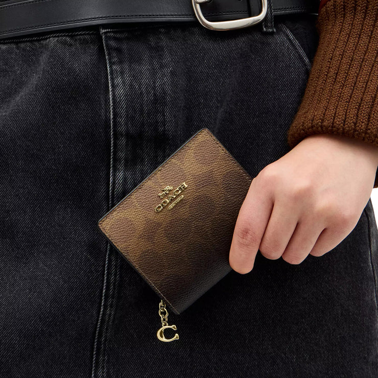 Coach Snap Wallet In Ombre Signature Canvas CEC36 | Designer Bags Sale ...