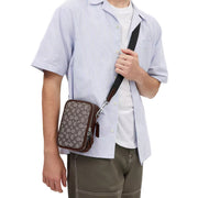 Buy Coach Stanton Crossbody Bag In Signature Jacquard in Oak/ Maple CH097 Online in Singapore | PinkOrchard.com