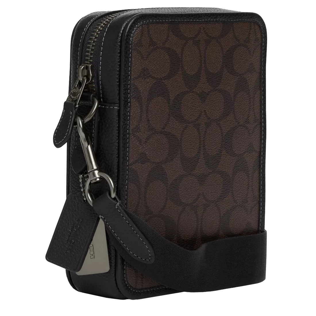 Buy Coach Sullivan Crossbody Bag in Signature Canvas in Mahogany/ Black ...