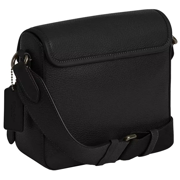Buy Coach Sullivan Flap Crossbody Bag in Black CY800 Online in Singapore | PinkOrchard.com