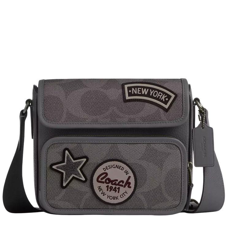 Coach Sullivan Flap Crossbody Bag In Maxi Signature Canvas - CCG29