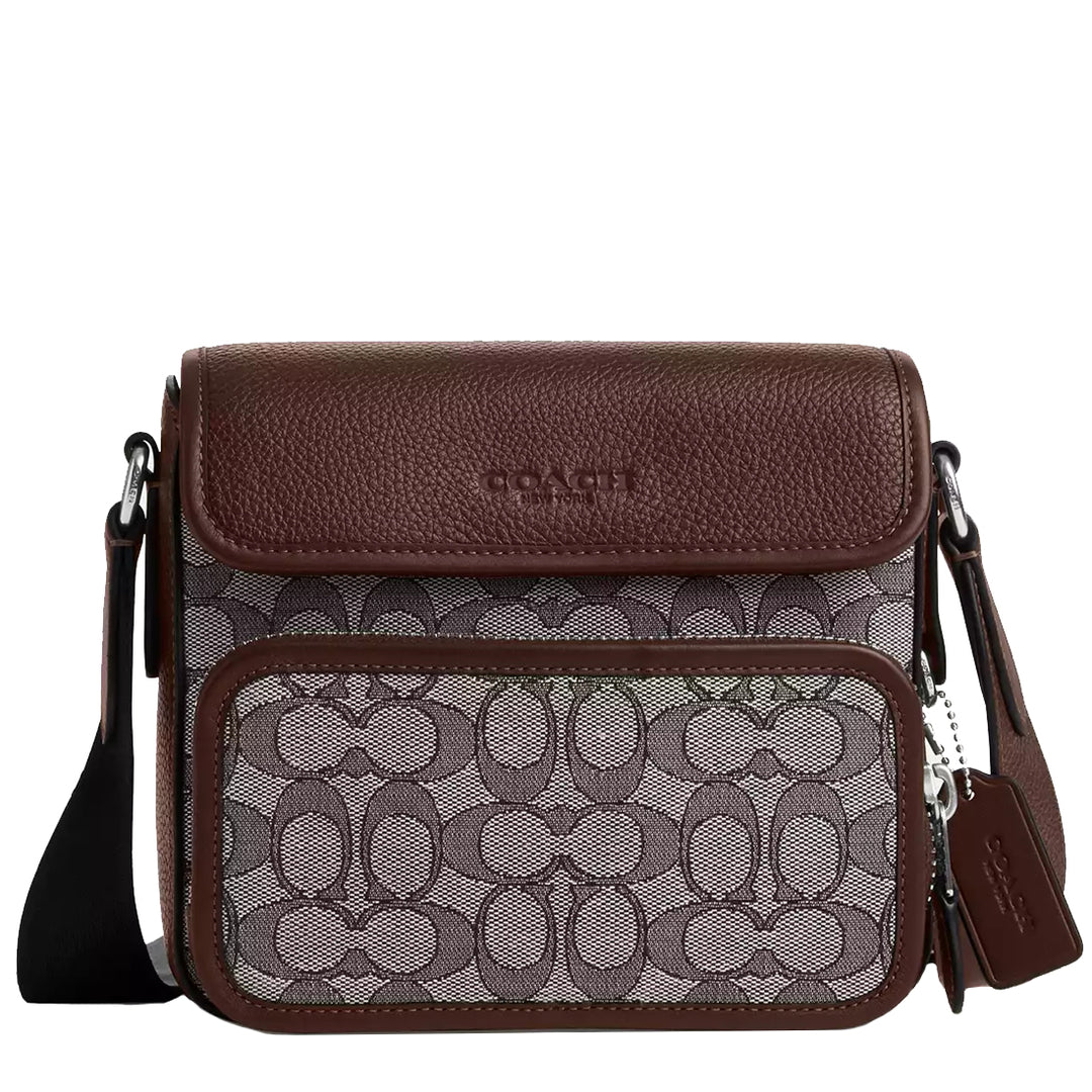Buy Coach Sullivan Flap Crossbody Bag In Signature Jacquard