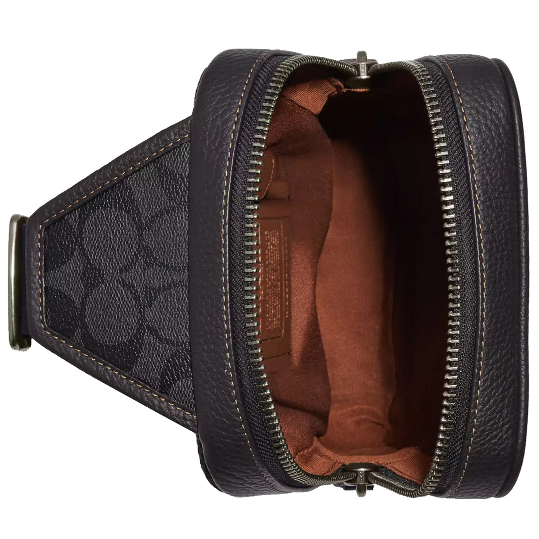 Buy Coach Sullivan Pack Bag In Blocked Signature Canvas in