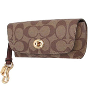 Buy Coach Sunglass Case In Signature Canvas in Khaki 73639 Online in Singapore | PinkOrchard.com