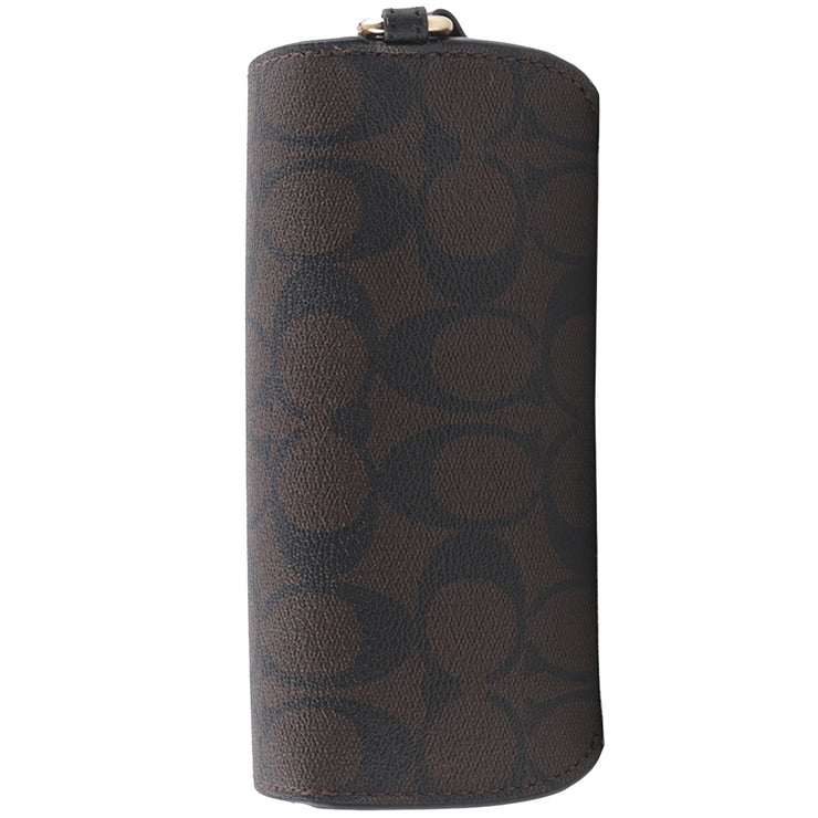 Buy Coach Sunglass Case In Signature Canvas in Brown/ Black 73639 Online in Singapore | PinkOrchard.com