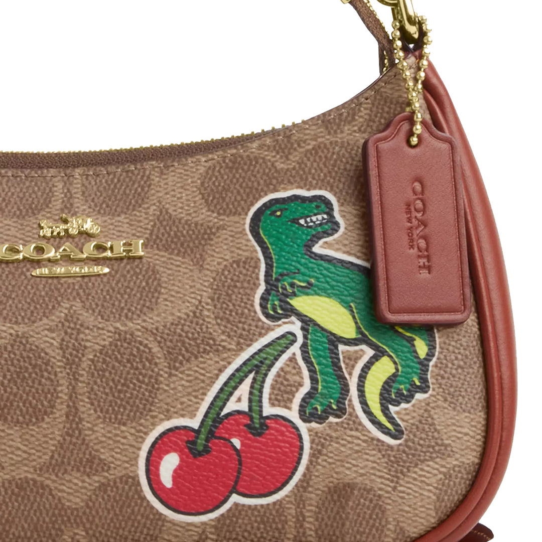 Buy Coach Teri Mini Crossbody Bag In Signature Canvas With