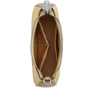 Interior View of Coach Teri Mini Crossbody Bag With Lemon Print - Garden Glade Multi CAL21