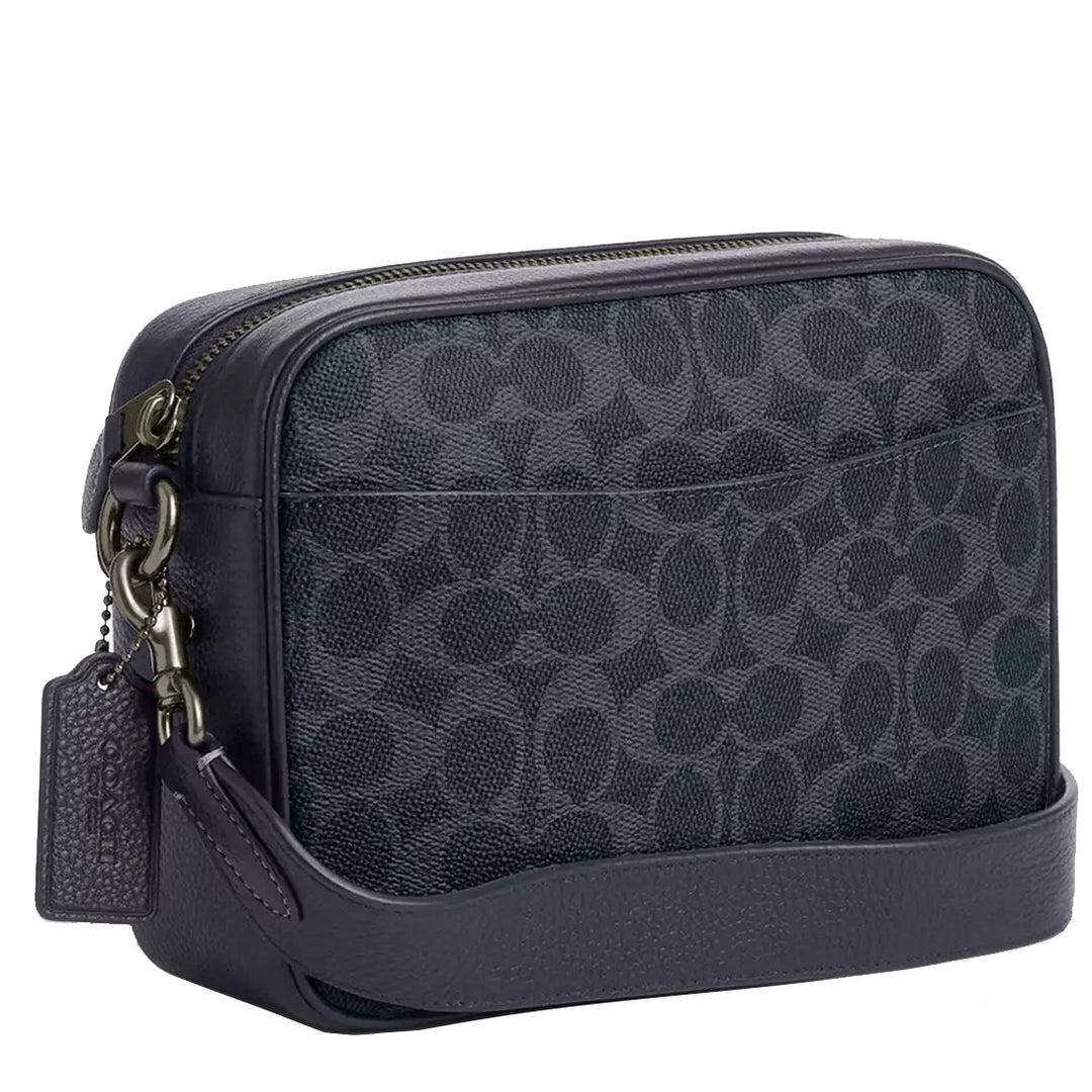 Buy Coach Warner Crossbody Bag In Signature Canvas in Denim