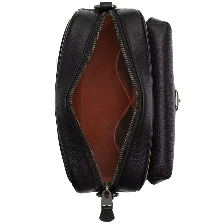Buy Coach Warner Crossbody Bag In Signature Canvas in Tan/ Black CW217 Online in Singapore | PinkOrchard.com