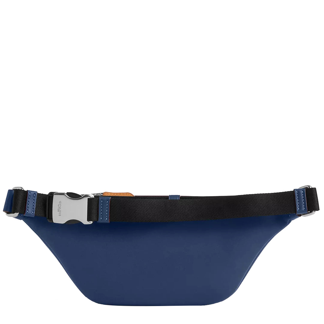 Buy Coach Warren Mini Belt Bag In Signature Denim in Denim/ Deep