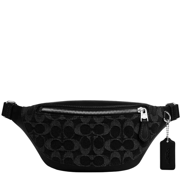 Buy Coach Warren Mini Belt Bag In Signature Denim in Black CAJ43 Online in Singapore | PinkOrchard.com