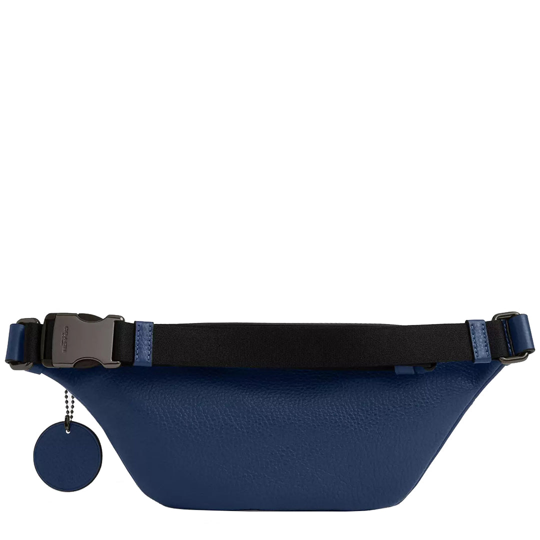 Buy Coach Warren Mini Belt Bag With Baseball Print in Deep Blue