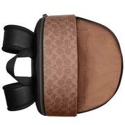 Buy Coach West Backpack Bag In Blocked Signature Canvas in Sand/ Tan CAB59 Online in Singapore | PinkOrchard.com