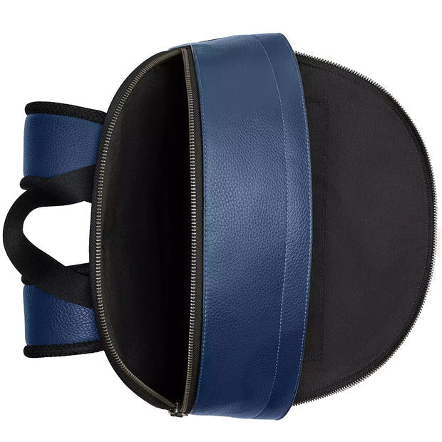 Interior View of Coach West Backpack Bag With Baseball Print - Deep Blue Multi CAX47