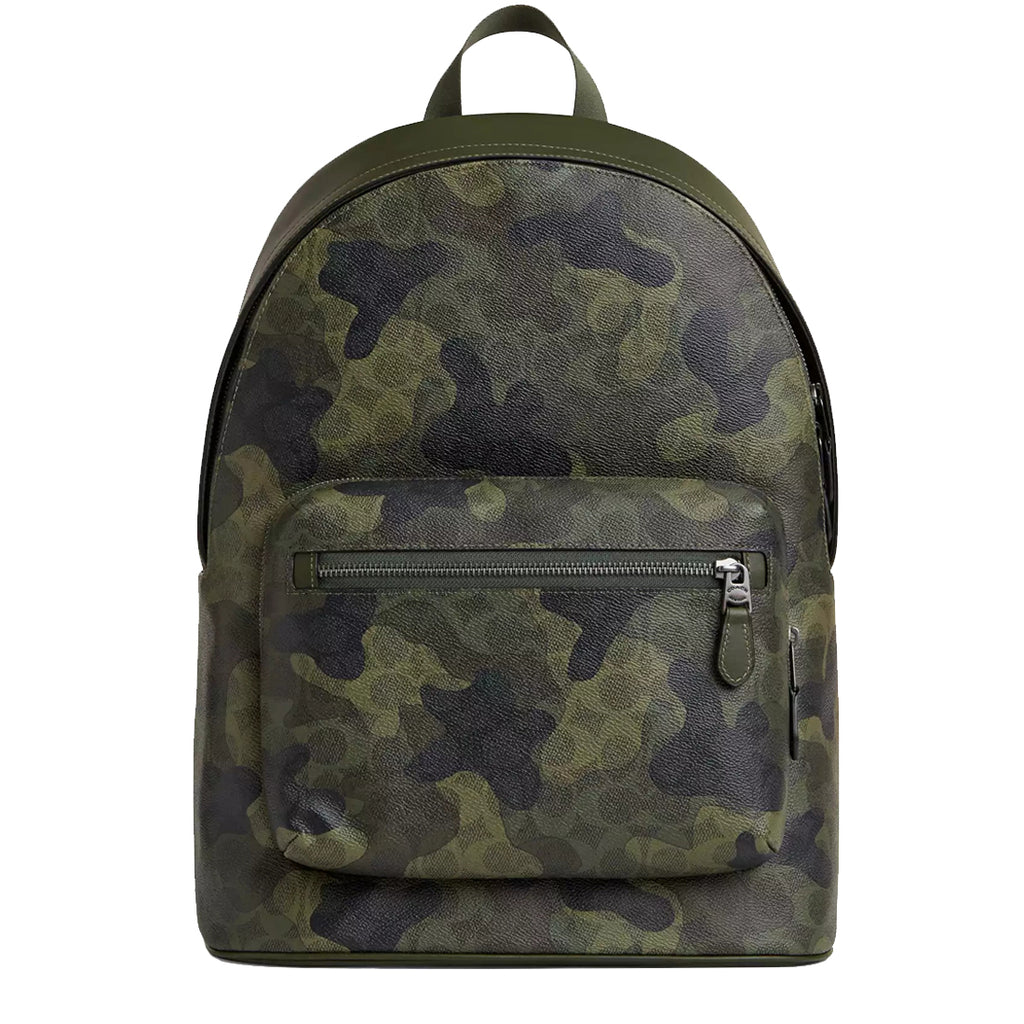 Buy Coach West Backpack Bag In Signature Camo Print in Dark Shamrock Multi CW311 Online in Singapore