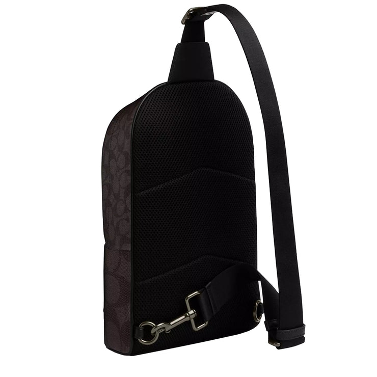 Buy Coach West Pack Bag In Blocked Signature Canvas in Walnut/ Tan CAB60 Online in Singapore | PinkOrchard.com