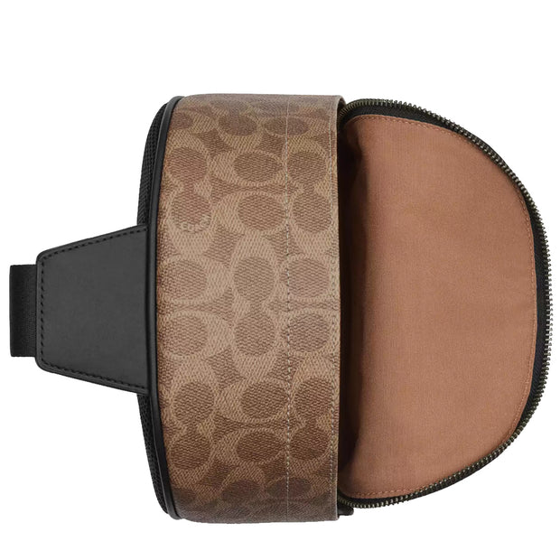 Buy Coach West Pack Bag In Blocked Signature Canvas in Sand/ Tan CAB60 Online in Singapore | PinkOrchard.com