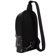 Back View of Coach West Pack Bag In Signature Canvas With Surf Print - Charcoal Multi CBJ12