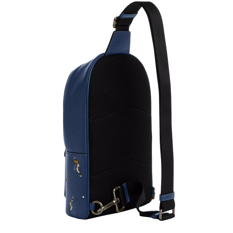 Buy Coach West Pack Bag With Baseball Print in Deep Blue Multi CAX48 Online in Singapore | PinkOrchard.com