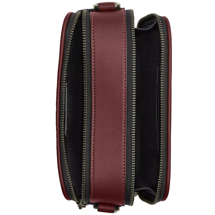 Jes crossbody in online signature leather coach