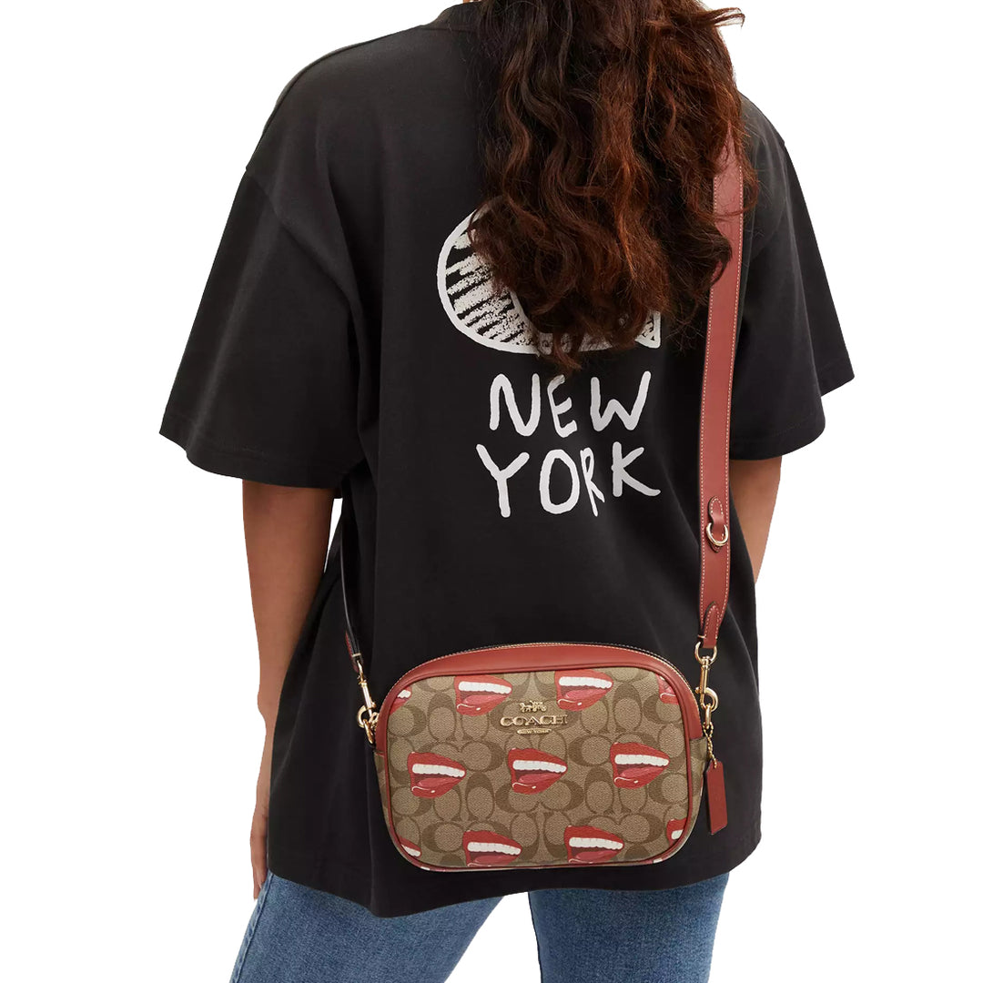 Buy Coach X Tom Wesselmann Jamie Camera Bag In Signature  display picture 1