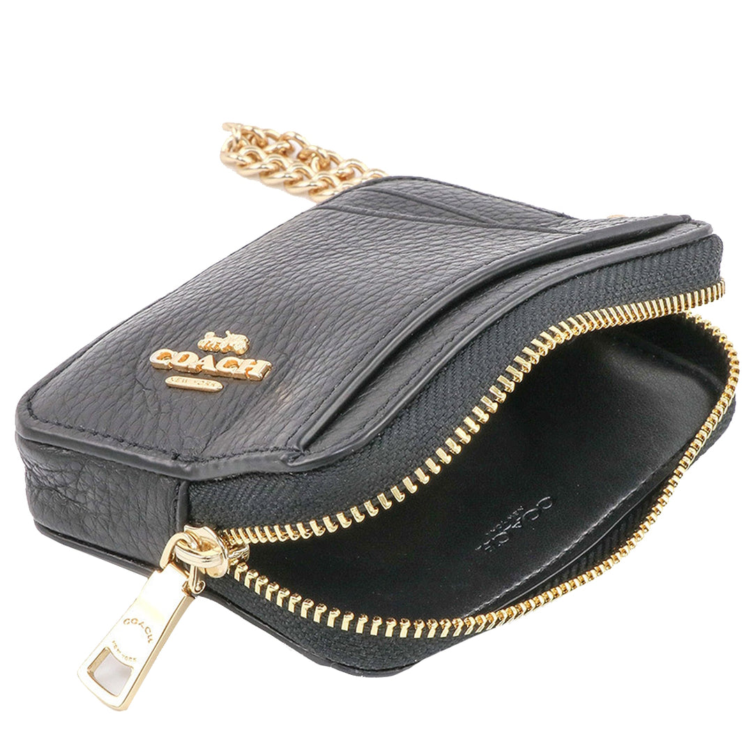 Buy Coach Zip Card Case in Black 6303 Online in Singapore