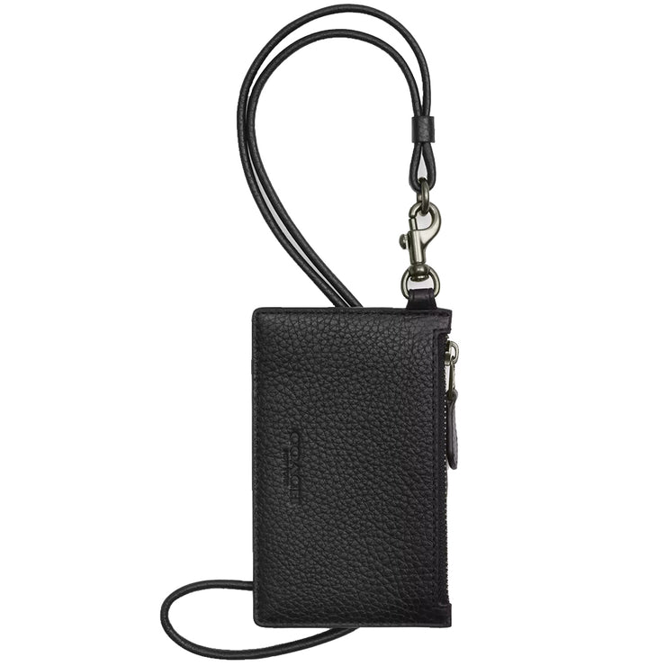 Buy Coach Zip Lanyard Card Case in Black CAJ45 Online in Singapore | PinkOrchard.com