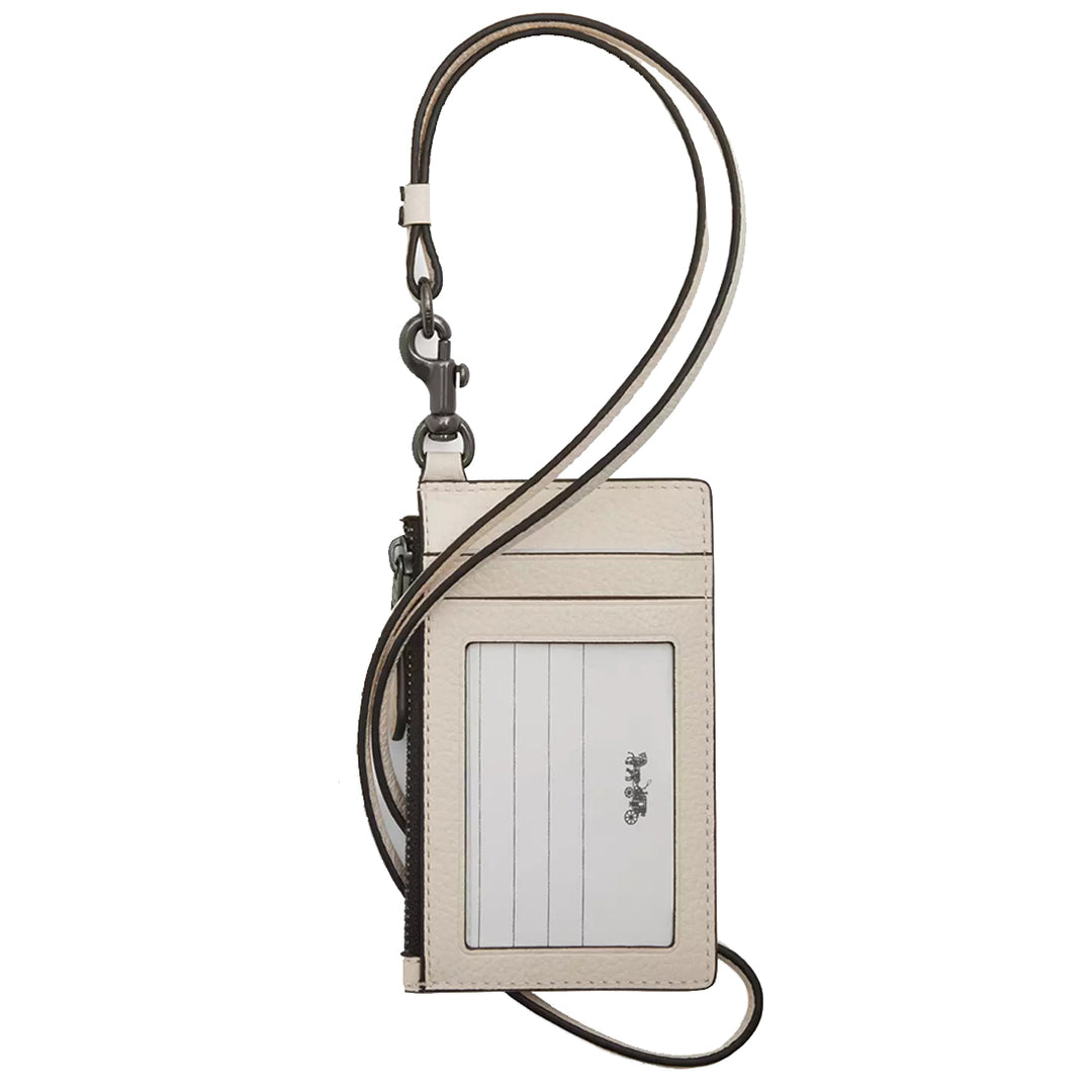 Buy Coach Zip Lanyard Card Case in Chalk CAJ45 Online in Singapore