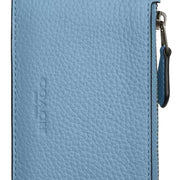 Closeup of Coach Zip Lanyard Card Case - Pool CAJ45
