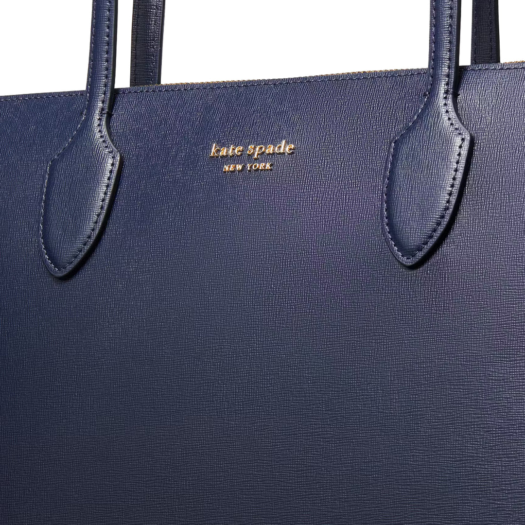 kate spade 機関車型クラッチバッグ　ネイビー Buy Kate Spade Bleecker Large Zip-Top Tote Bag in Parisian Navy