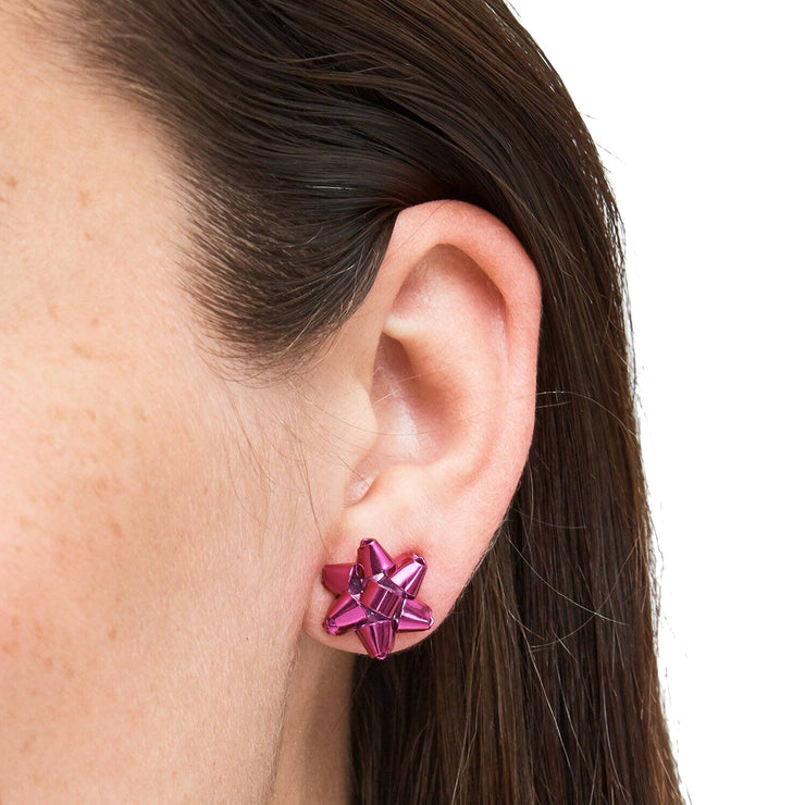 Buy Kate Spade Bourgeois Bow Studs Earrings in Pink o0ru2990 Online in Singapore | PinkOrchard.com