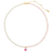 Buy Kate Spade Brighten Up Beaded Necklace in Pink Multi KI188 Online in Singapore | PinkOrchard.com
