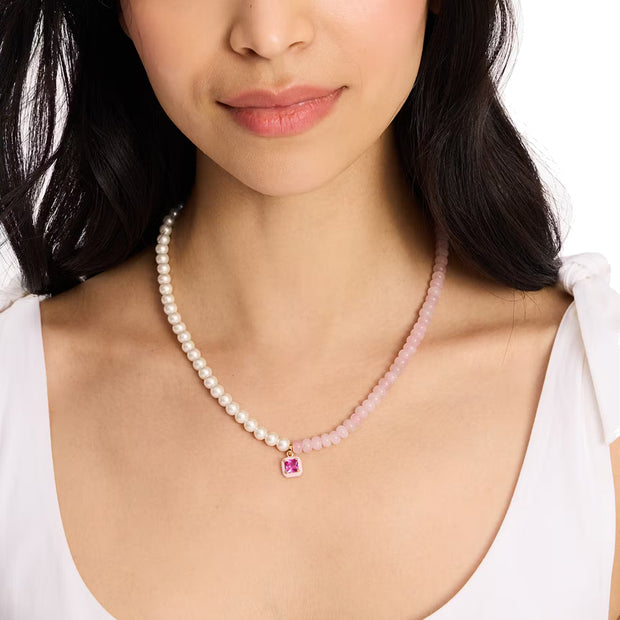 Buy Kate Spade Brighten Up Beaded Necklace in Pink Multi KI188 Online in Singapore | PinkOrchard.com