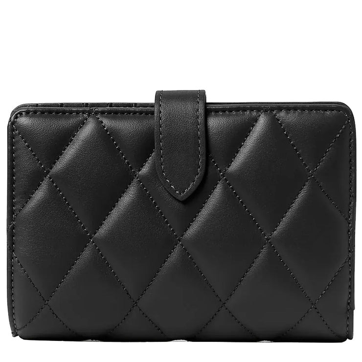 Kate Spade Carey Medium Compartment Bifold Wallet in Black ka591